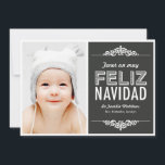 mensaje de vacaciones de Navidad tarjetas con foto Julkort<br><div class="desc">Design © WWW.BERRYBERRYSWEET.COM</div>