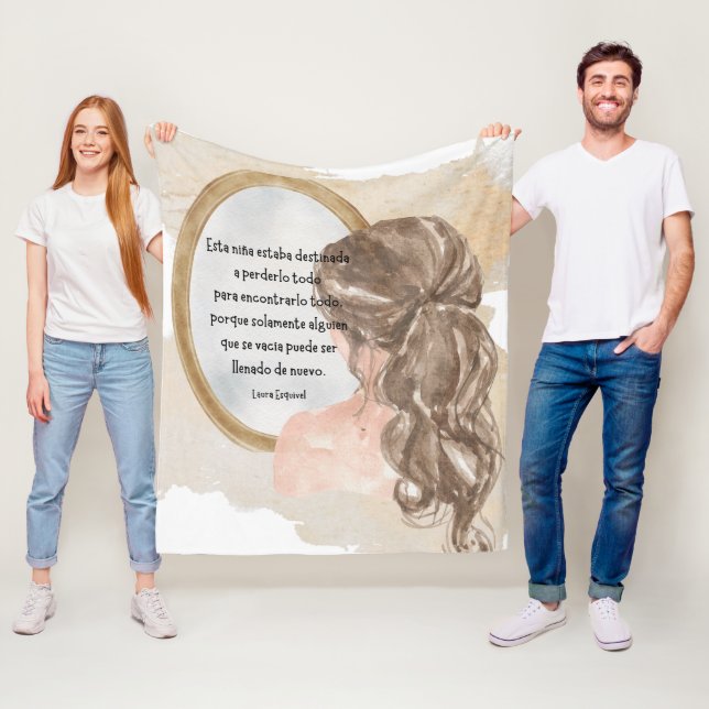 Mensajes Motivacionales en Español Fleecefilt (På plats)