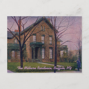 Mensburn Residence Vintage Postcard Vykort