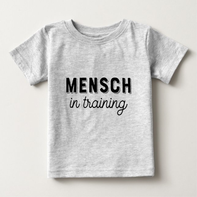 Mensch in Training T-Shirt (Framsida)