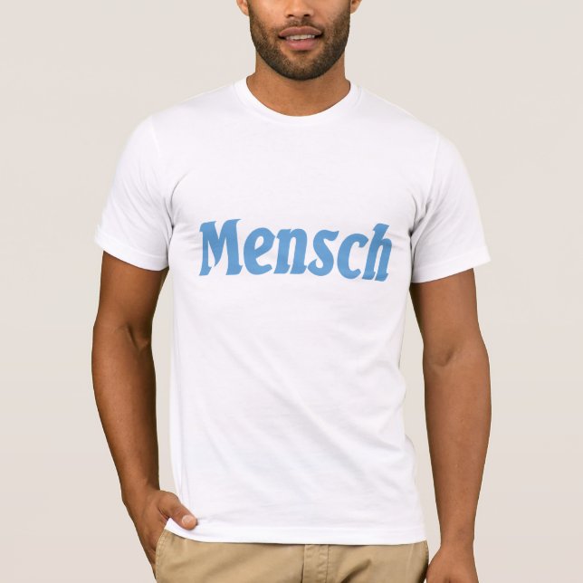 Mensch T-tröja Tee Shirt (Framsida)