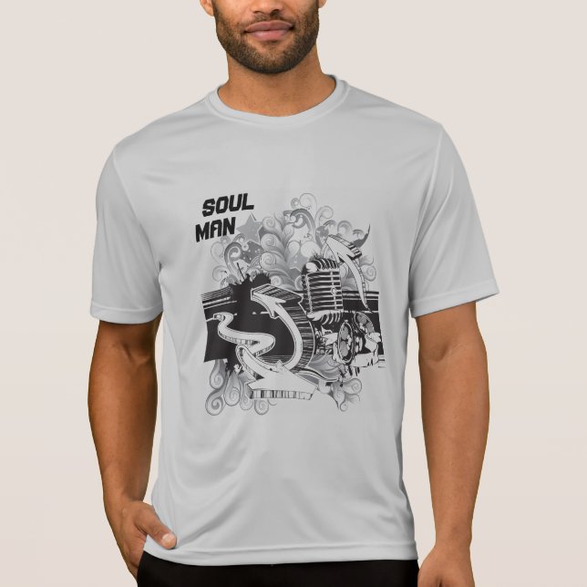 MenT-Shirt Soul Man  T Shirt (Framsida)