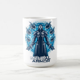Mental Armor - Hoodie Warriorfigur Kaffemugg