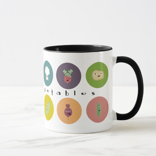 mental grönsakpolka mugg (Höger)