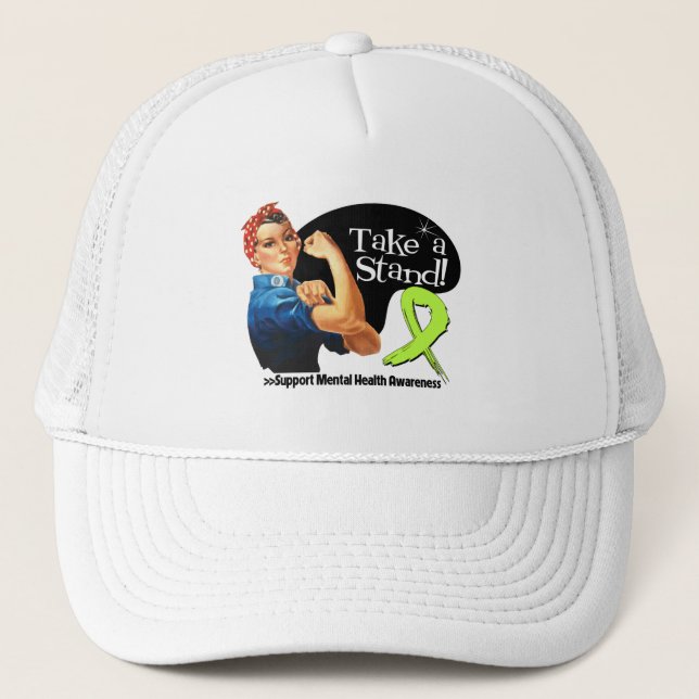 Mental hälsamedvetenheten tar ett stativ keps (Framsida)