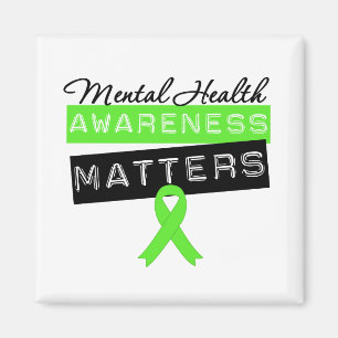 Mental hälsamedvetenhetmaterier magnet