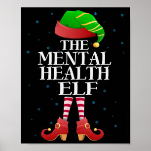 Mental Health Alv Fåfäng Matchande Pyjamas Grupp J Poster