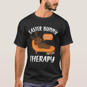 Mental Health Awareness Choklad Kanin Rolig Påsk T Shirt