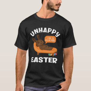 Mental Health Awareness Choklad Kanin Rolig Påsk T Shirt
