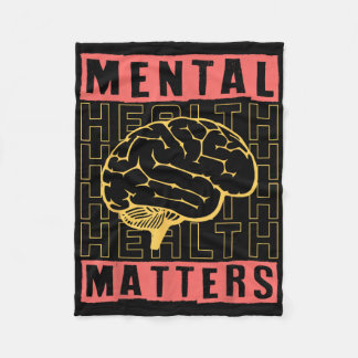 Mental Health Awareness Depression Suicide Prevent Fleecefilt