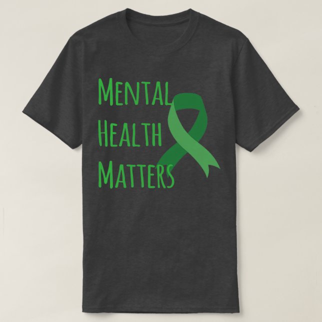 Mental Health Awareness Månad Australien T Shirt (Design framsida)