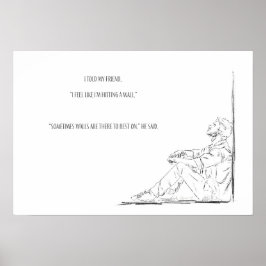 Mental Health Awareness Self Love Poster