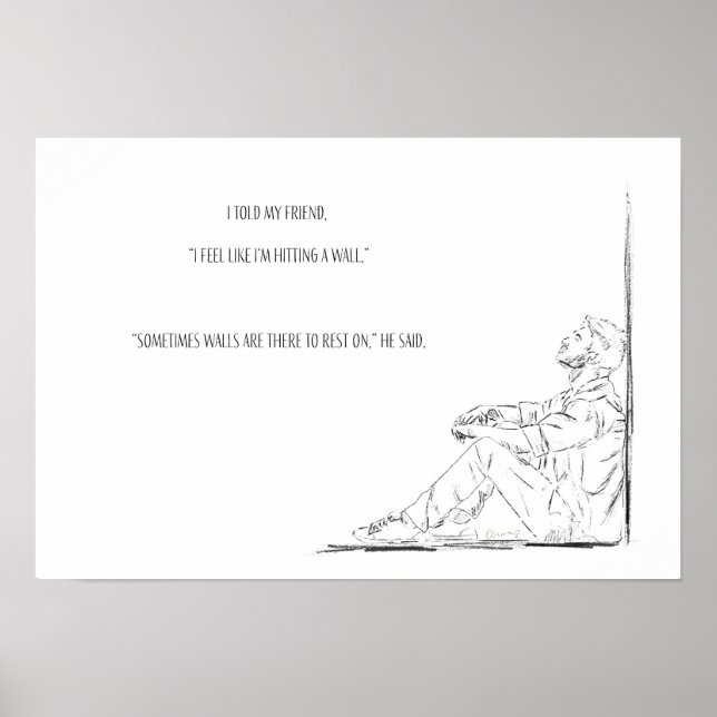 Mental Health Awareness Self Love Poster (Framsidan)