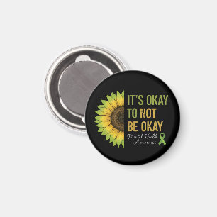 Mental Health Awareness Solros Magnet