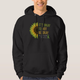 Mental Health Awareness Sunflower  Hoodie