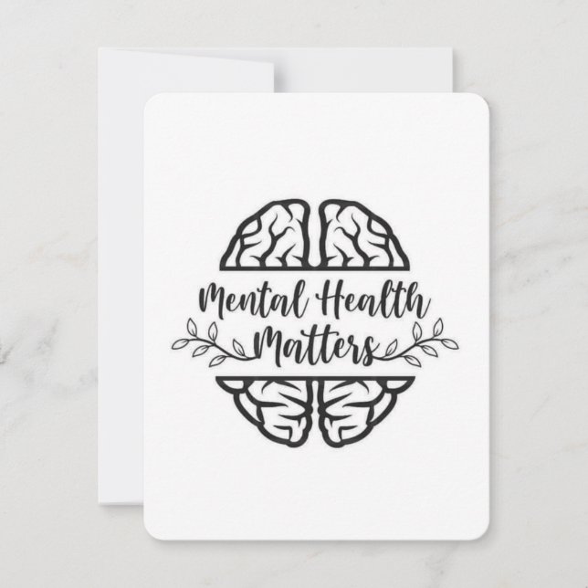Mental Health Card Julkort (Framsida)