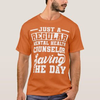 Mental Health Counselor Sparar licensierad rådgivn T Shirt