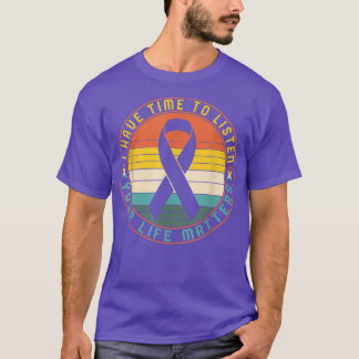 Mental Health Counselor Suicide Prevention Awarene T Shirt