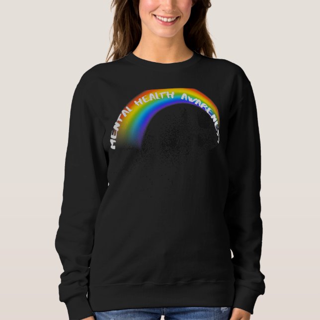 Mental Health Lgbtq Pride Ocer T Shirt (Framsida)