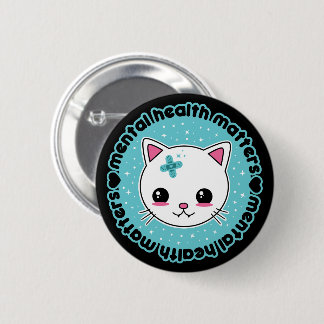 Mental Health Matters Kawaii Cat Knapp