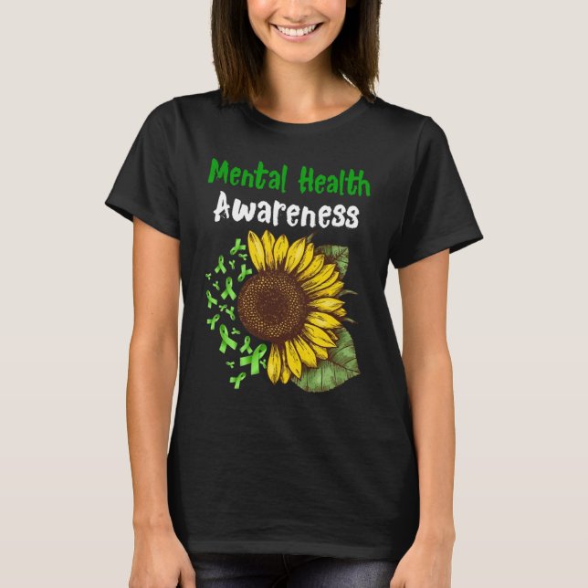 Mental health mental health awareness awareness wo t shirt (Framsida)