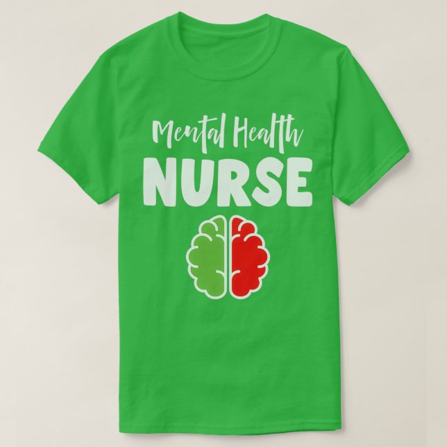 Mental Health Nurse T Shirt (Design framsida)