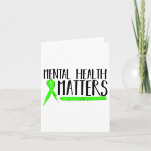 Mental Health S Gift Mental Health Awareness Shirt Kort