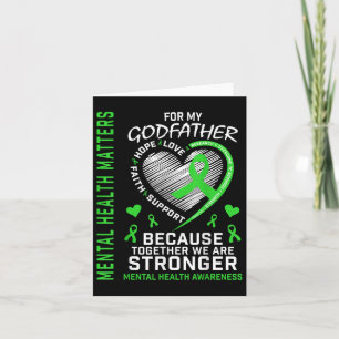 Mental Health S Godfather Mental Health Awareness Kort