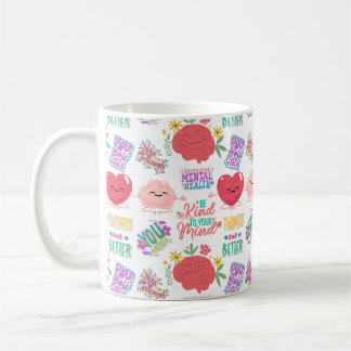 Mental Health Self Kärlek Kaffemugg