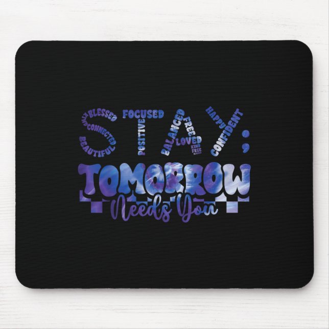 Mental Health Stay Tomorrow Suicide Prevention Awa Musmatta (Framsidan)