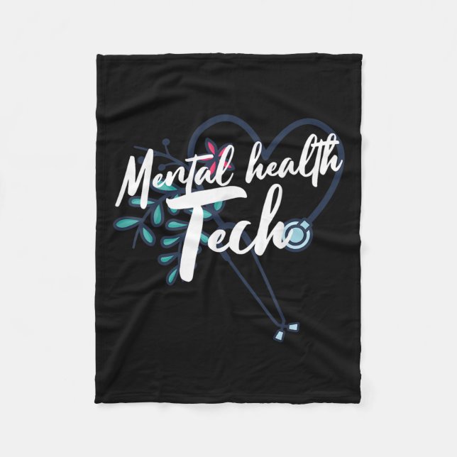 Mental Health Suicide Awareness Month Psychiatric  Fleecefilt (Framsidan)
