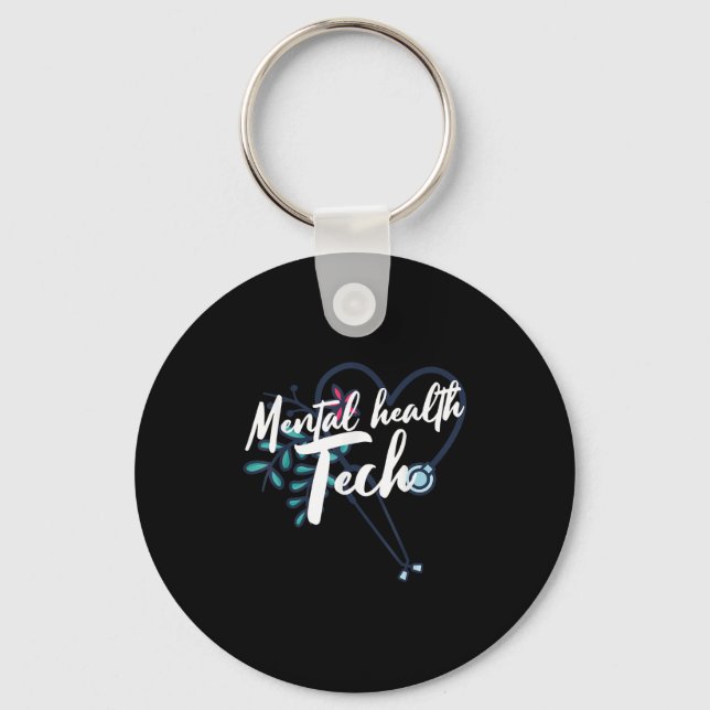 Mental Health Suicide Awareness Month Psychiatric  Nyckelring (Framsida)