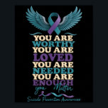 Mental Health Suprt Suicide Prevention Awareness S Poster<br><div class="desc">Mental Health Suprt Suicide Prevention Awareness Sitive</div>