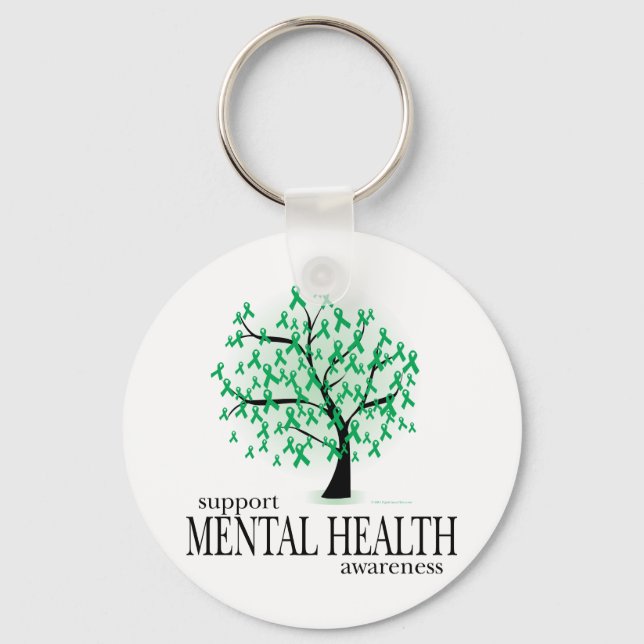 Mental Health Tree Nyckelring (Framsida)