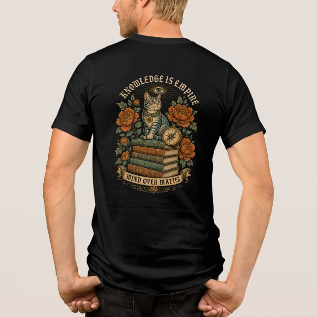 Mental över Materiell Empowerment  T Shirt (Baksida)