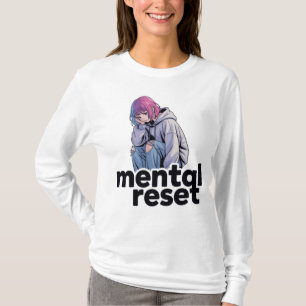 Mental Reset – Mjuk Anime Mood T-shirt