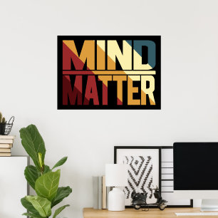 Mentalhälsa vid sinnesinspiration poster