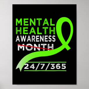 Mentalhälsans medvetenhet Månad för maj månad för Poster