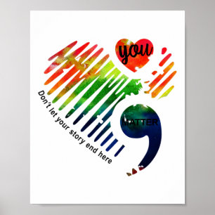 Mentalhälsans medvetenhet om månatliga gåvor poster