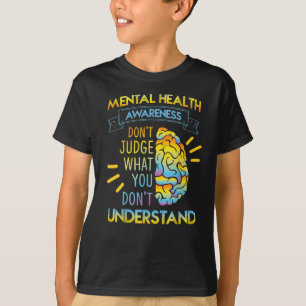 Mentalhälsomedvetenhet månad Välj till Live T Shirt