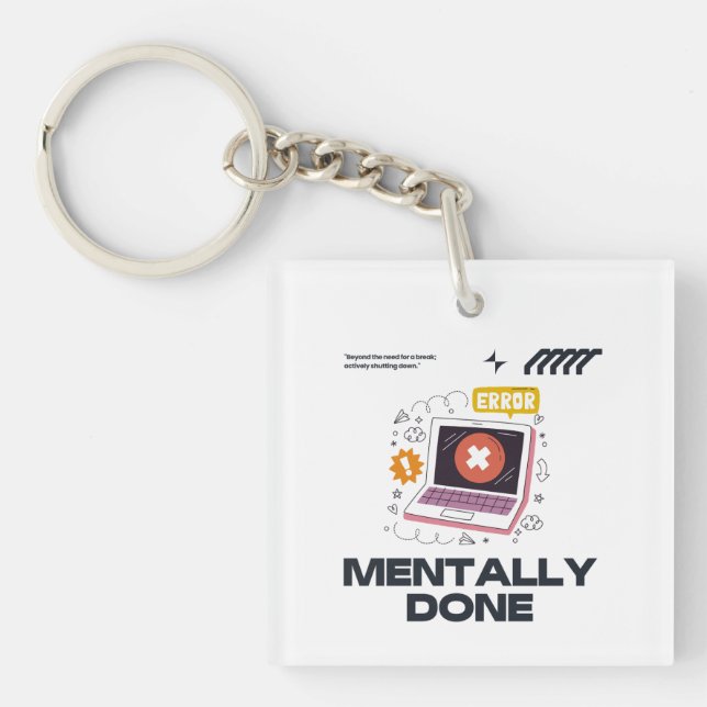 Mentally Done - Beyond the Need for a Break (Framsidan)