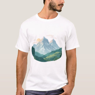 Mentally in the Mountains – Escape Within T Shirt