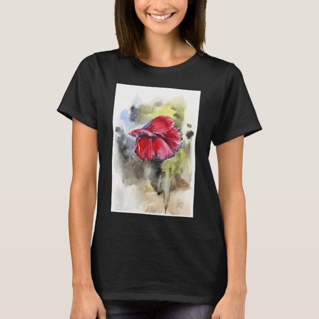 Mentalt ål-dekal t shirt (Framsida)