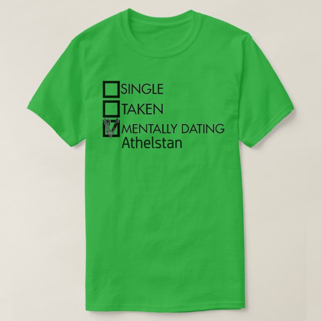 mentalt dejtande Athelstan T Shirt (Design framsida)