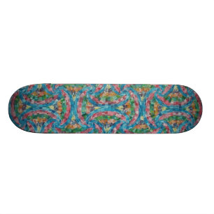 Mentalt fragment mini skateboard bräda 18,7 cm