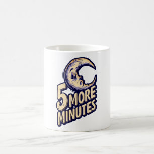 Mentalt i säng Rolig sömnmugg för sänghuvuden Kaffemugg