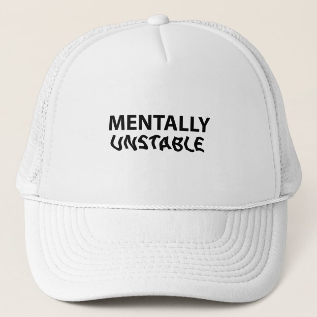 Mentalt instabil keps (Framsida)