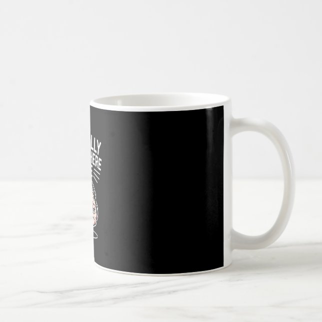 Mentalt någon annanstans rolig introvert hjärna  kaffemugg (Höger)