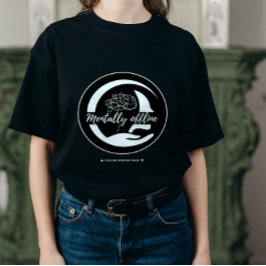 Mentalt Offline T-Shirt, Rolig Offline T-Shirt