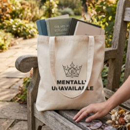 Mentalt Otillgänglig Canvasväska Tygkasse
